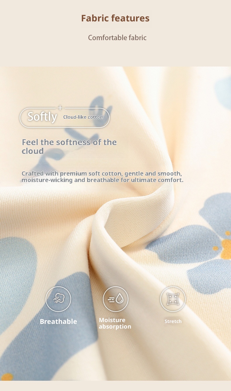 Pigiama ChicShe 100% cotone, primavera e autunno, cardigan a maniche lunghe, caldo abbigliamento da casa, comodo, morbido, vestibilità ampia, da donna._voghion.com