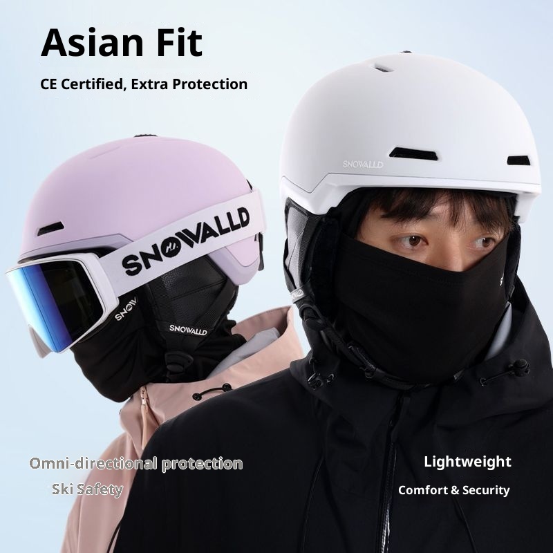001 New Ski For Men Women, Adult Snow Helmet With Safety Certification, Anti-Collision And Anti-Fall Cap, Professional_voghion.com