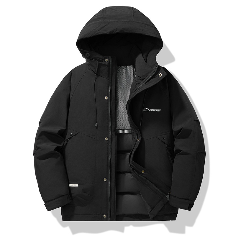 boy Cross-Border Winter Down Jacket Hooded Casual Versatile Fashion Workwear Men's Plus Size Windproof Warm Coat Men_voghion.com