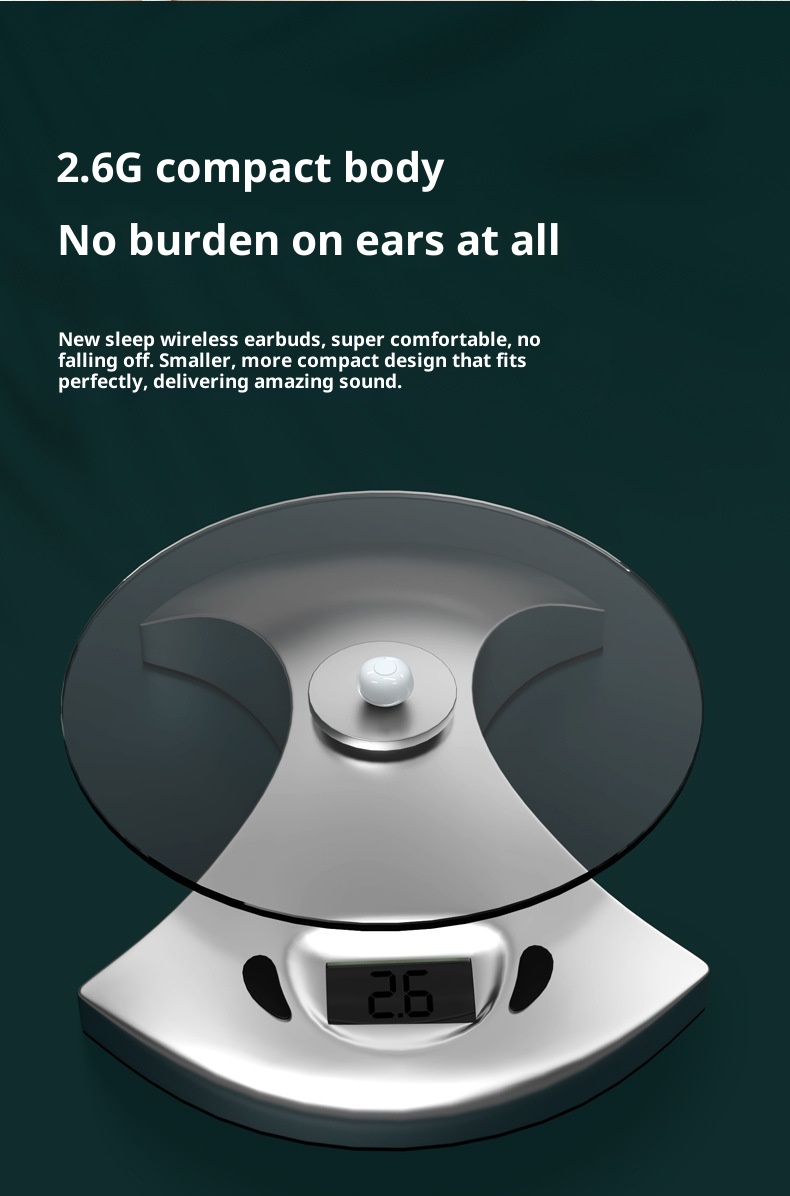 3c Grenzüberschreitender Direktverkauf ab Werk Por4SS Kleine Mini-Bluetooth-Kopfhörer Kompakt Kabellos Unsichtbar Zum Schlafen Tragen Nein_voghion.com