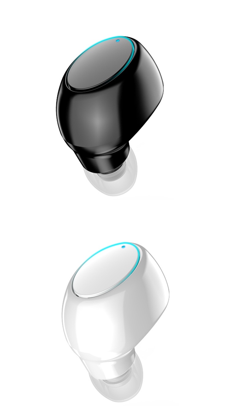 Słuchawki Bluetooth 3c New X6, ultra małe, niewidoczne, sportowe, douszne, douszne, 5.0, sprzedaż bezpośrednia z fabryki_voghion.com