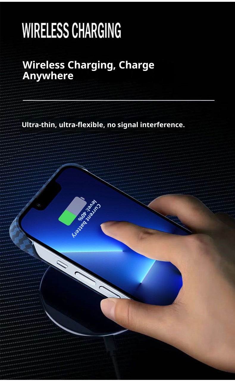 TechGlobe Suitable For 15 Pro Max Phone Carbon Fiber Color-Block PC Hard Case IPhone 14 Ultra-Thin Edgeless Protective Cover_voghion.com