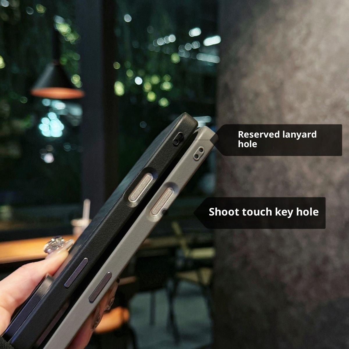 TechGlobe Suitable For IPhone 17 Pro Max Case Kevlar Texture Plain Leather 16 Metal Lens Ring 15 Shockproof Cover_voghion.com