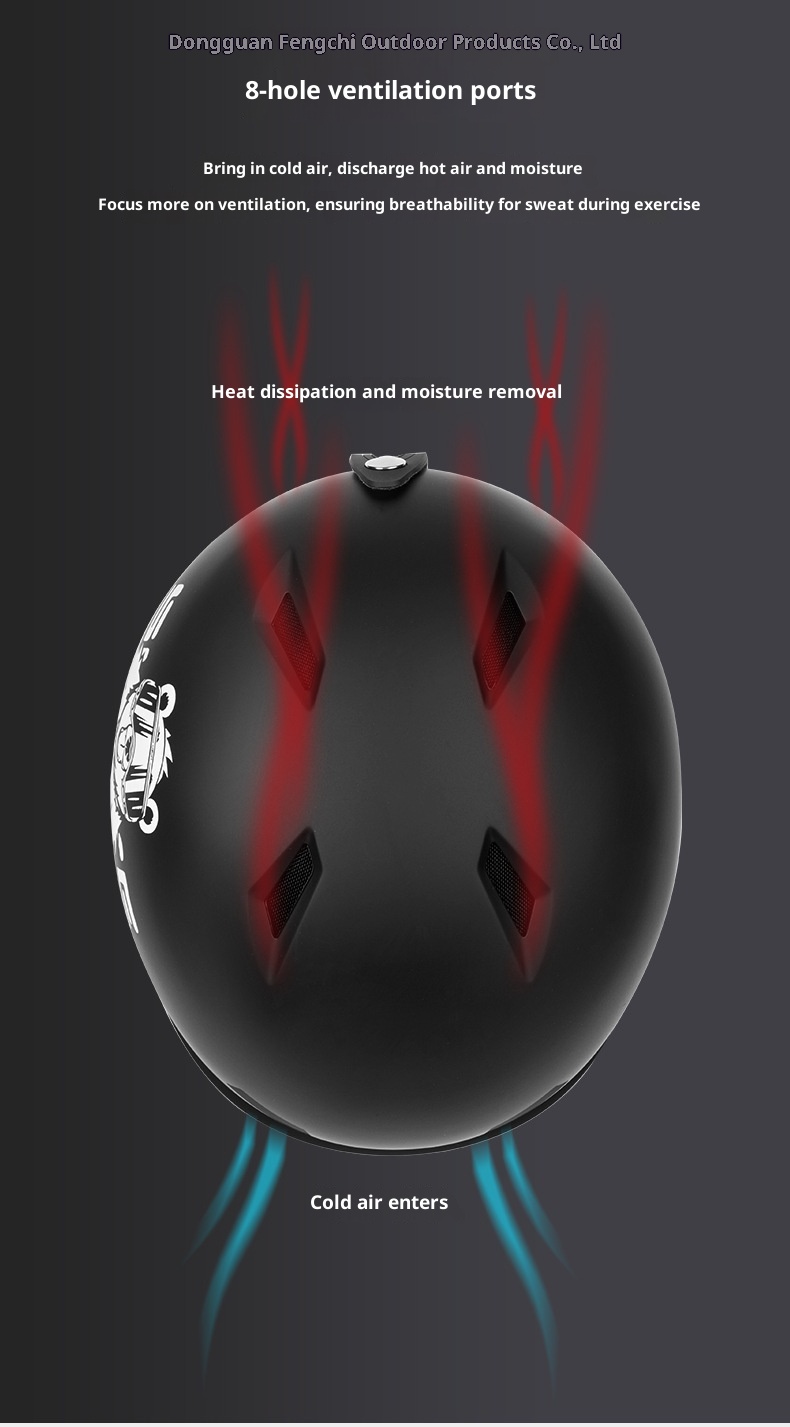 001 2023 Neuer grenzüberschreitender Verkaufsschlager Hersteller Großhandel Skihelm für Erwachsene mit Sturzschutz und Thermofunktion Geeignet für_voghion.com