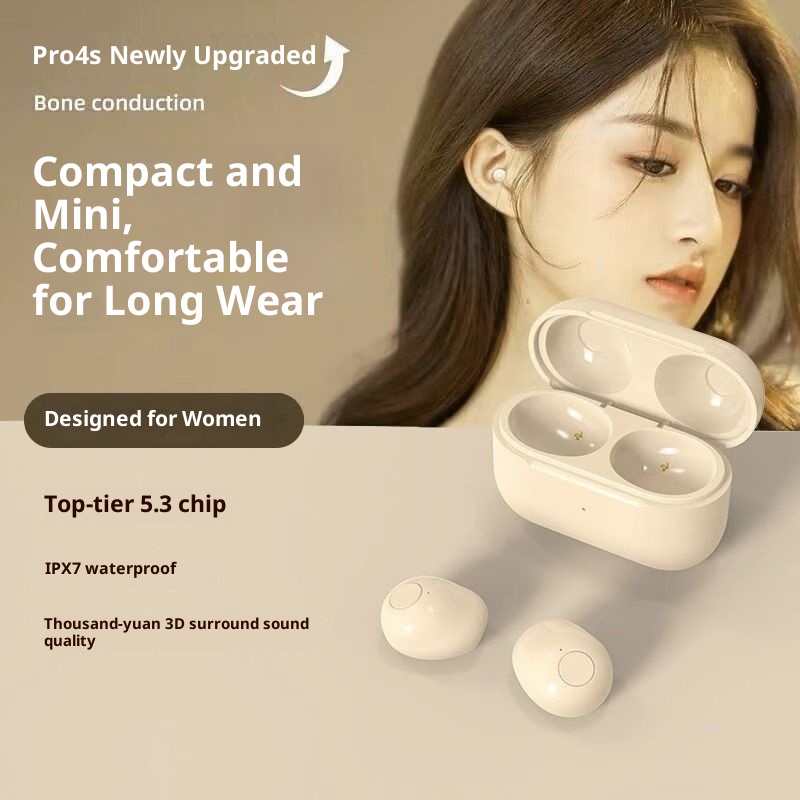 3c Grenzüberschreitender Direktverkauf ab Werk Por4SS Kleine Mini-Bluetooth-Kopfhörer Kompakt Kabellos Unsichtbar Zum Schlafen Tragen Nein_voghion.com