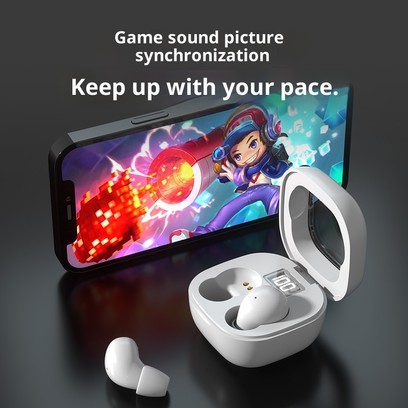 3c Cross-border SK19 Neue kabellose In-Ear-Kopfhörer mit Geräuschunterdrückung, ultraklein, Mini-Schlaf-Binaural-Bluetooth-Kopfhörer_voghion.com