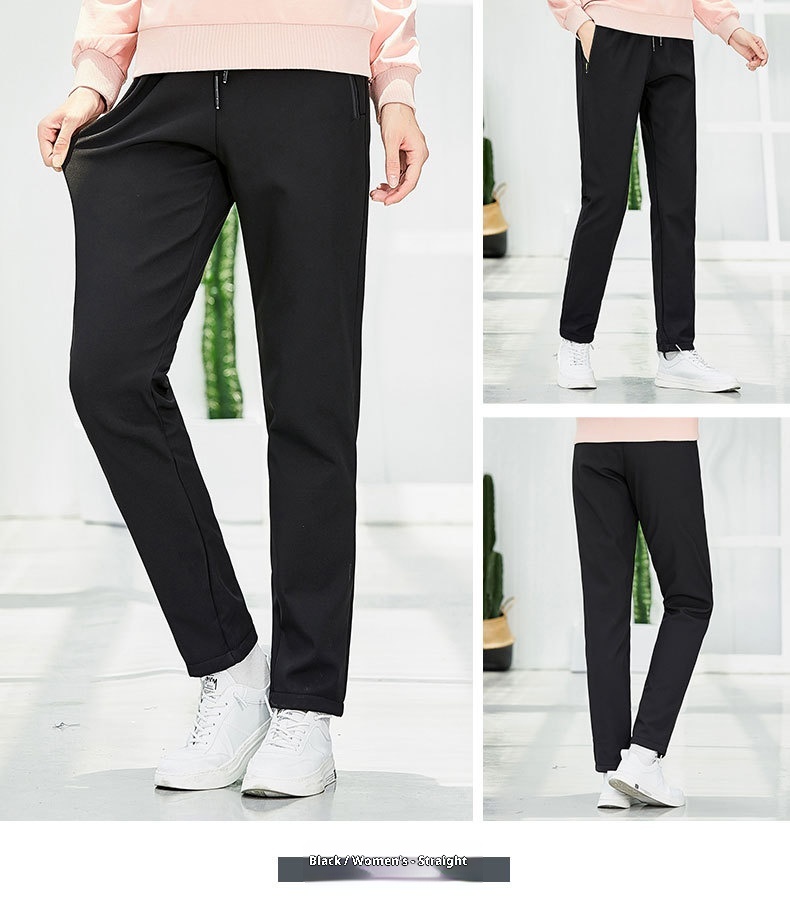 001 Outdoor Couple's Softshell For Men Women, Autumn And Winter Fleece-Lined, Thickened, Waterproof, Windproof, Cold-Proof,_voghion.com