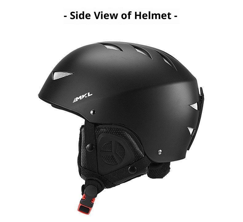 001 Professional Ski Helmet Hat Snow Goggles Integrated For Men Women Adults And Children Full Set Safety Gear_voghion.com