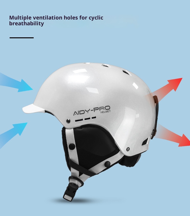 001 AIDY New Unisex In Stock Wholesale And Retail Snowboard Snow Helmet Winter Ski Hat_voghion.com