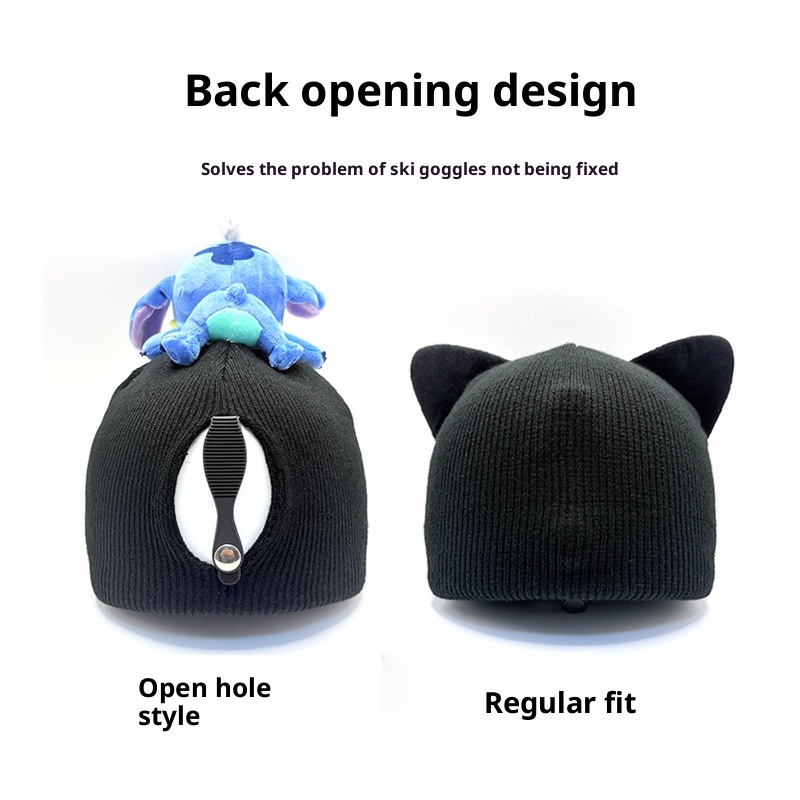 Housse de ski originale 001, motif dessin animé mignon, casque de moto pour enfant, calebasse colorée, bébé_voghion.com