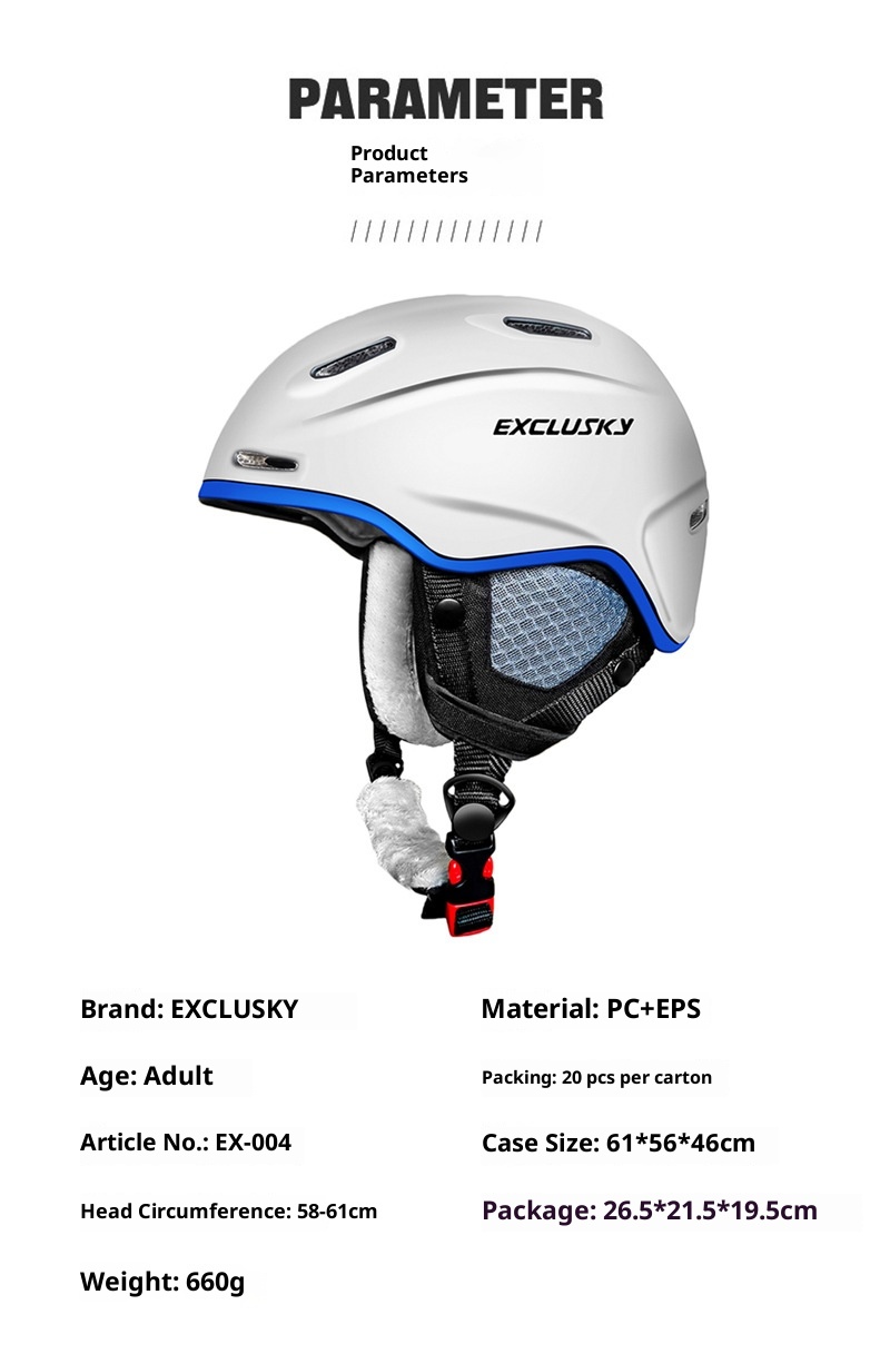 001 Snow Sports Ventilated Lightweight Ski Unisex Snowboard Helmet_voghion.com