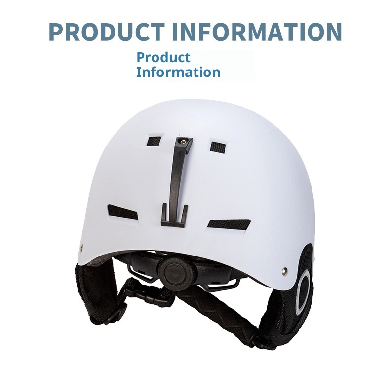 001 Professioneller Jugend-Longboard-Einzel- und Doppelboard-Helm für Erwachsene, Ski-Outdoor-Sportarten, Gehörschutz, warmer Helm_voghion.com