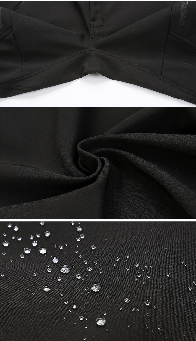 001 Giacca da trekking spessa, impermeabile e antivento, foderata in pile, per uomo, stile Bird Home, casual per autunno e inverno_voghion.com