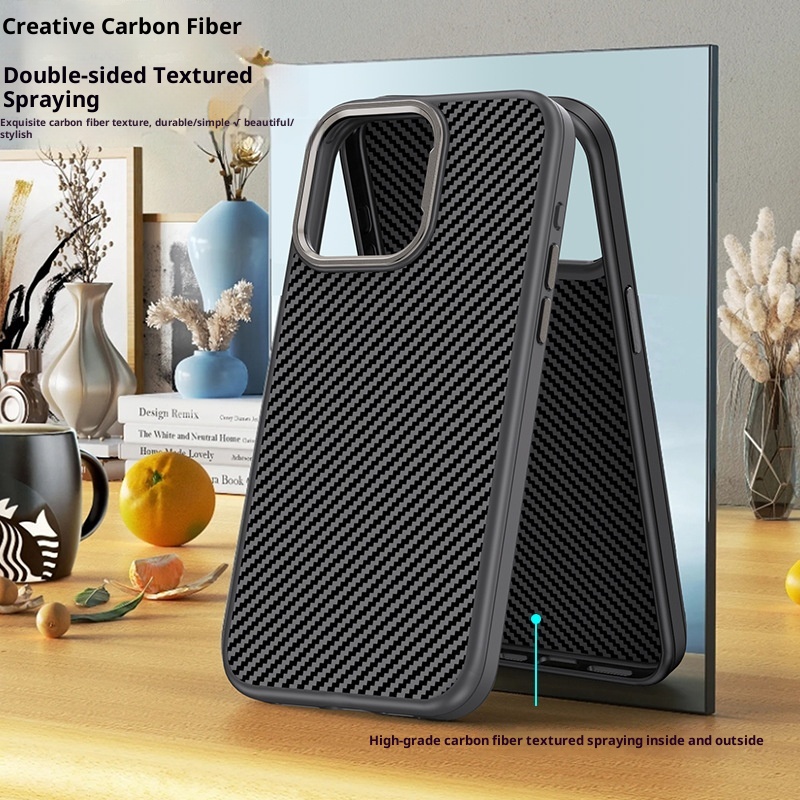 Custodia per telefono TechGlobe adatta per iPhone 15 Max in fibra di carbonio, custodia per iPhone 14 Pro, nuovo modello 13 antiurto 16 opaco_voghion.com