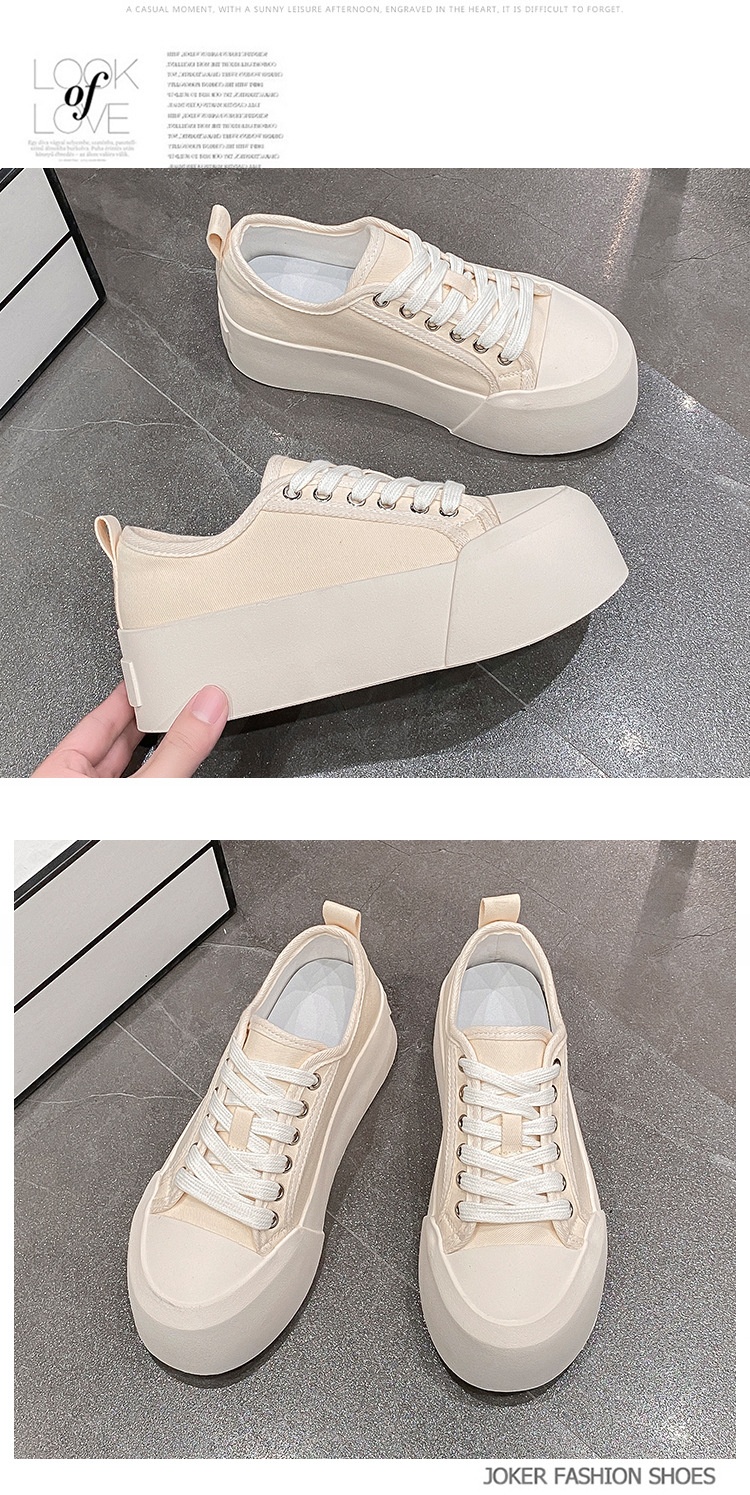 Neue Canvas-Schuhe für Studentinnen – Frühjahr/Sommer 2025: Trendiger europäischer und amerikanischer Stil, lässig, vielseitig, mit dicker Sohle_voghion.com