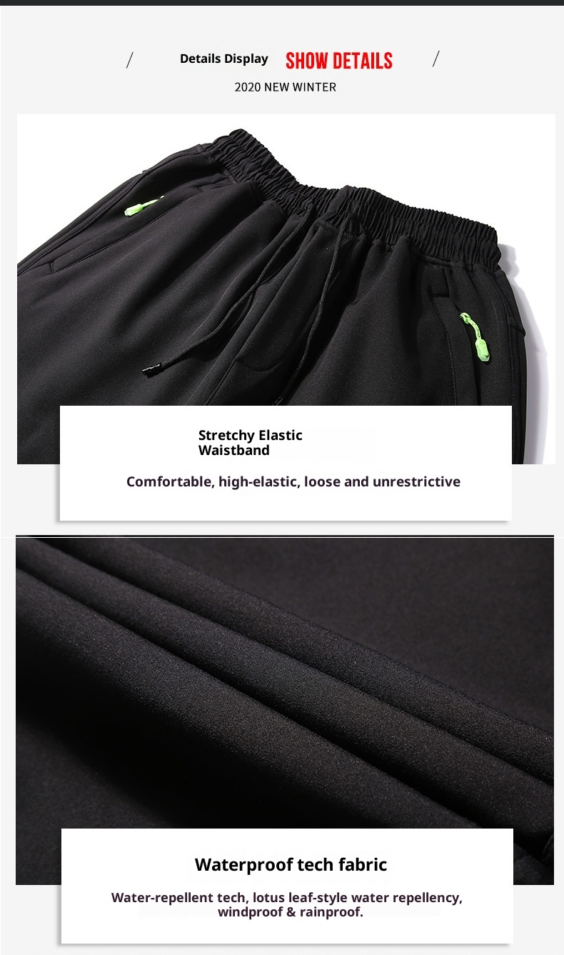 001 Couple Outdoor Softshell Skiing Women's Trendy Spring Autumn Fleece Lined Thickened Warm Windproof Waterproof Hiking_voghion.com