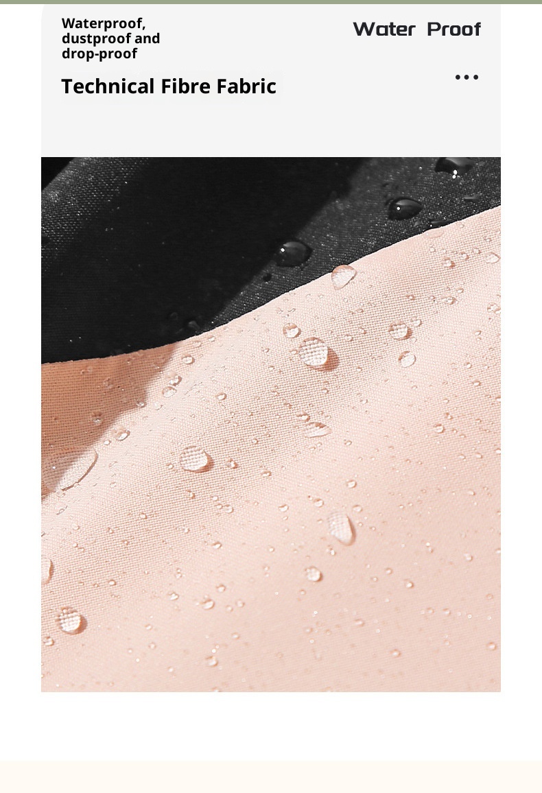 001 Children's Softshell Jacket Pants Set For Boys And Girls, Fleece-Lined, Waterproof, Windproof, Warm Three-Piece Outfit_voghion.com