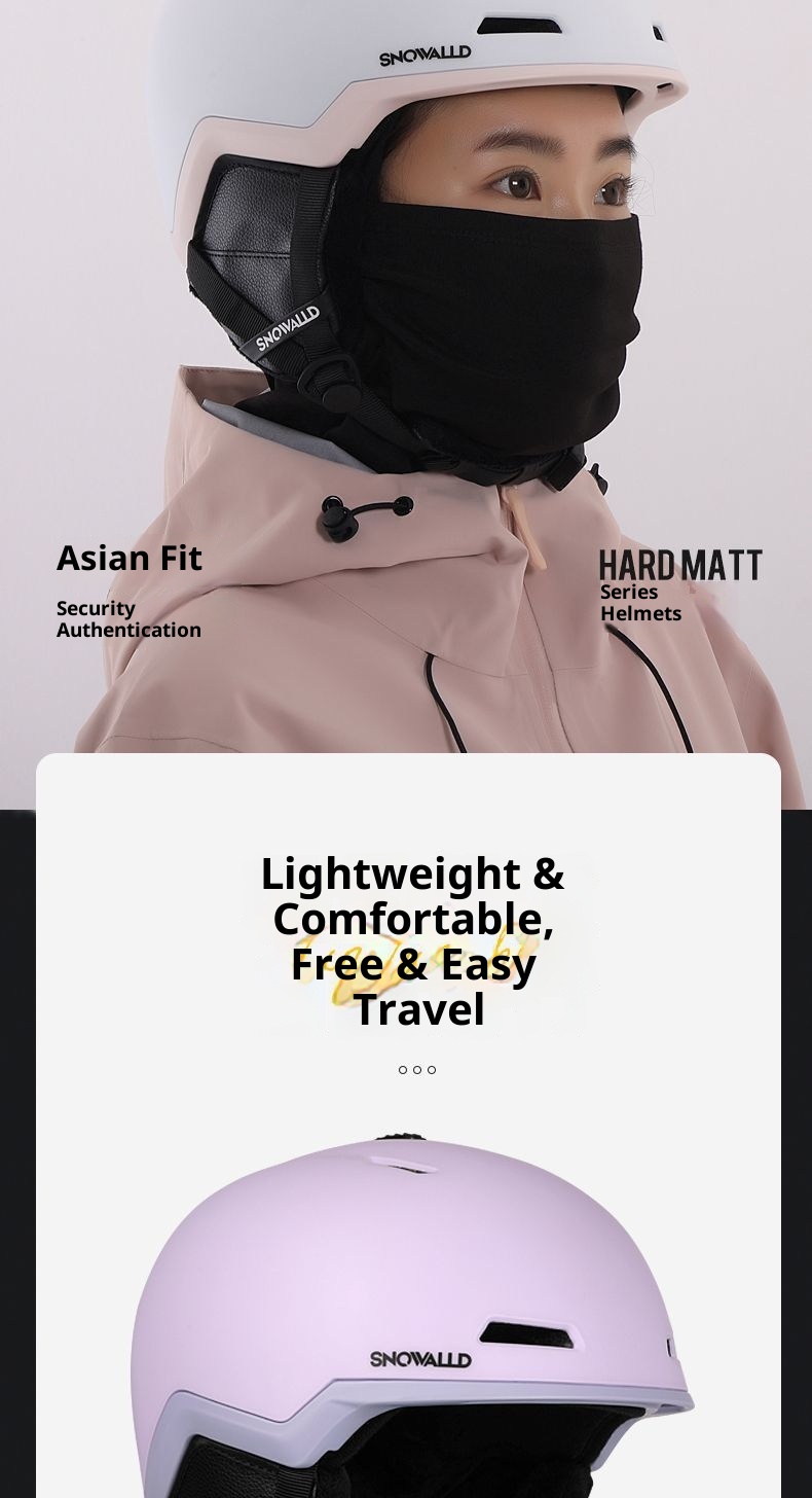 001 New Ski For Men Women, Adult Snow Helmet With Safety Certification, Anti-Collision And Anti-Fall Cap, Professional_voghion.com