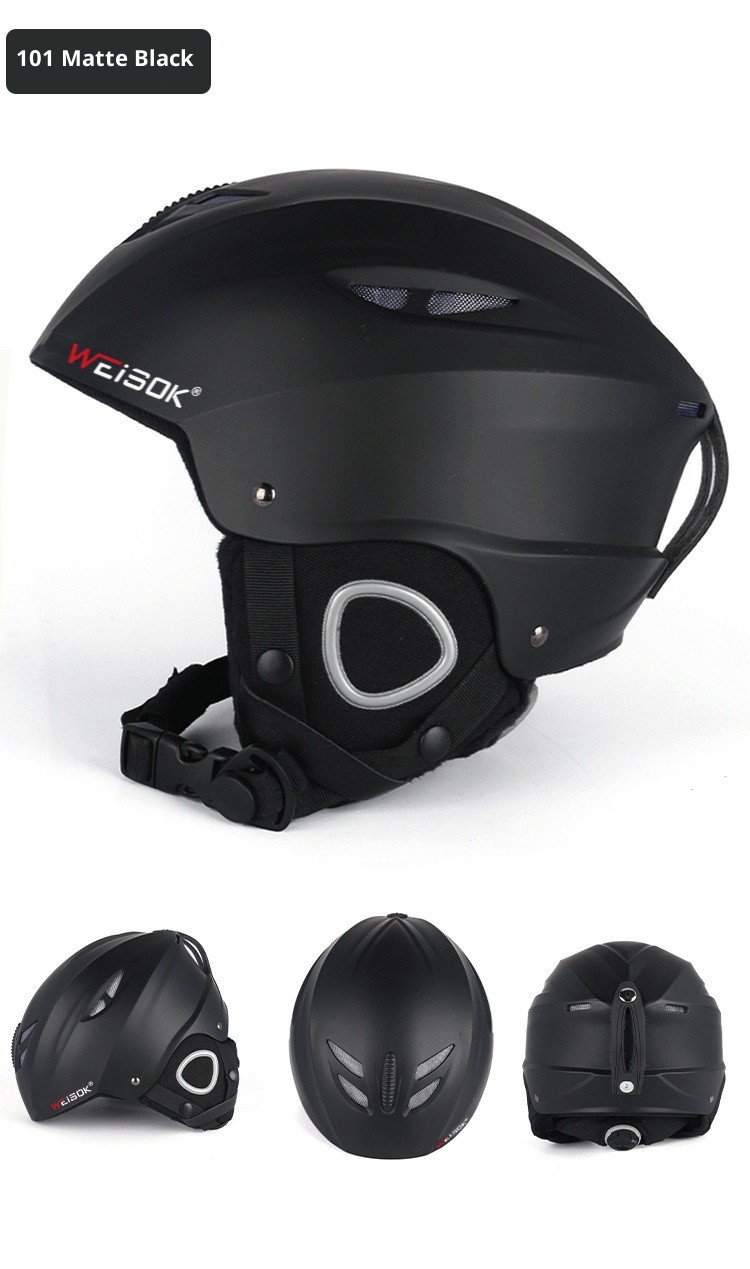 001 Professionelle Skiausrüstung für Damen und Herren, integrierter Skihelm für Erwachsene und Kinder, inklusive Snowboard und Skibrille_voghion.com