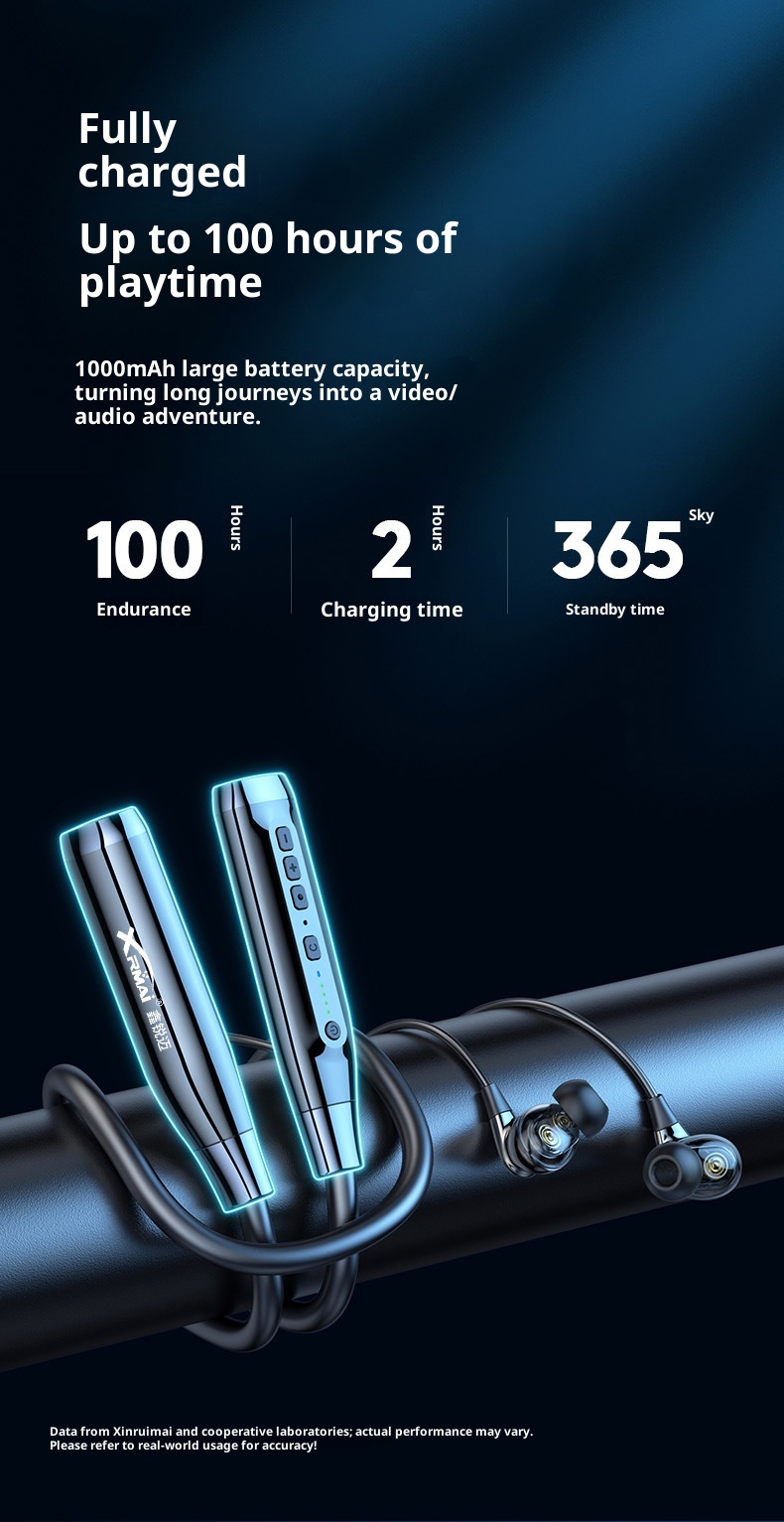 3c A13T Auricolari a quattro altoparlanti stile archetto da collo Nuovo modello privato Transfrontaliero Vendita calda Wireless In-Ear Sport Bluetooth_voghion.com