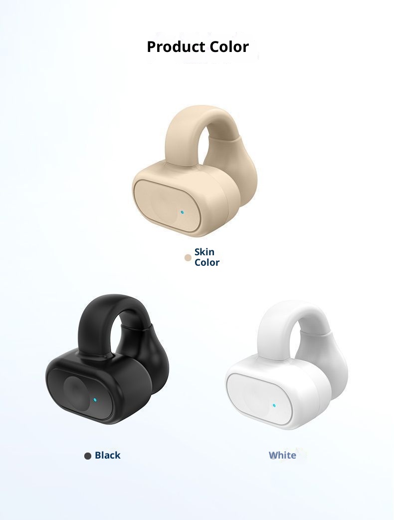 3c Cross-Border Hot-Seller In-Ear Bluetooth a conduzione ossea unisex per l'orecchio sinistro e destro, auricolari sportivi wireless nuovi_voghion.com