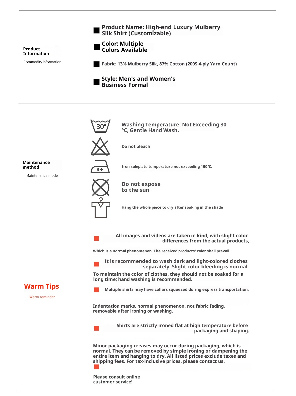 ForMen DP Bügelfreies, leichtes und hochwertiges Business-Casual-Hemd aus Maulbeerseide mit blauen Streifen, 200 Fäden pro Zoll._voghion.com