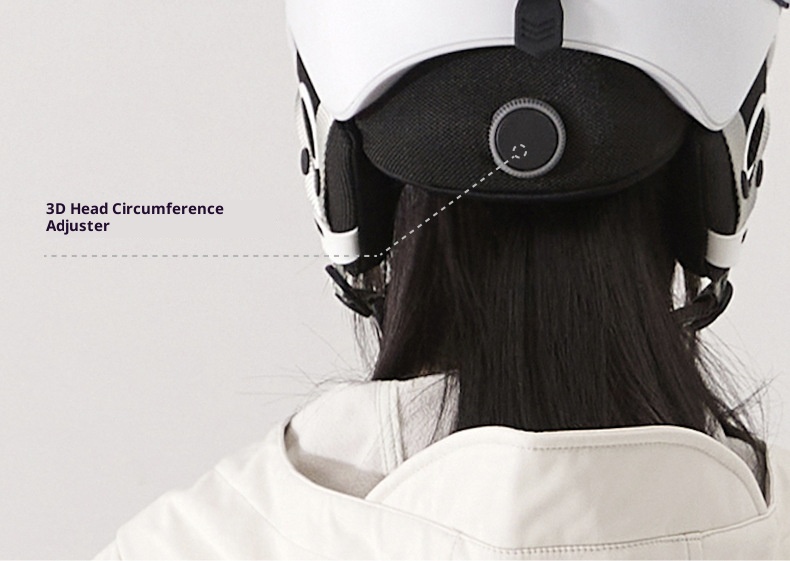 001 VECTOR Ski Anti-Collision Streamlined Split Protection Sports Outdoor Professional Snow Helmet Unisex_voghion.com