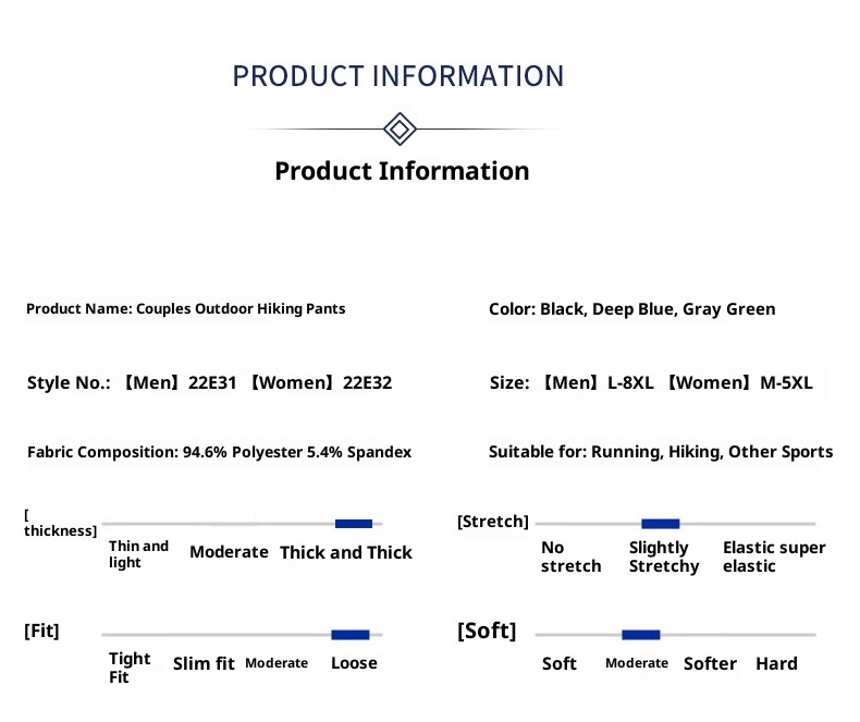 001 Softshell Pants For Men And Women, Outdoor Waterproof Windproof Fleece Lined Thickened Autumn Winter Long Soft Shell_voghion.com