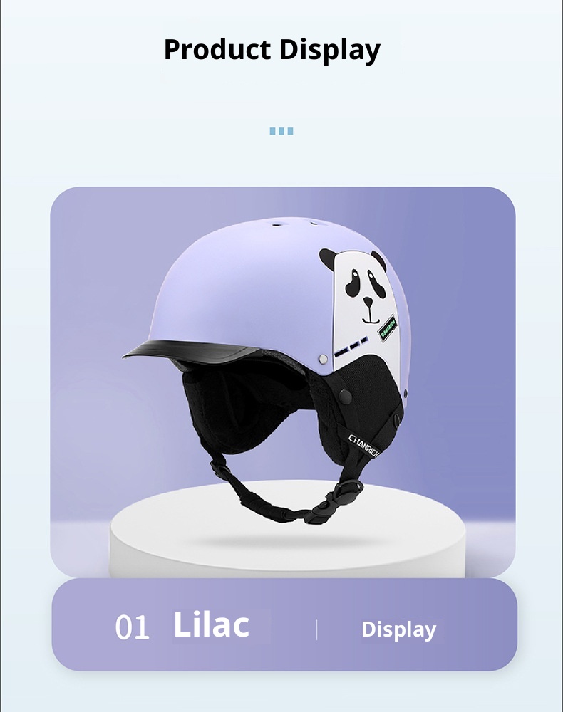 001 CHANRICH Neuer modischer Skihelm für Jugendliche, winddicht, warm, Unisex, Outdoor-Fahrausrüstung, Schutz_voghion.com
