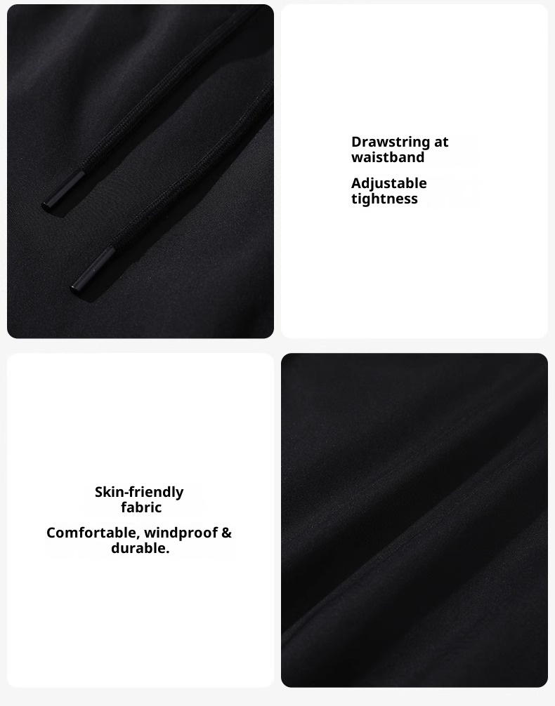 001 Woodpecker Pantalones casuales de verano para mujer, largos, con cordón, sencillos, de cintura alta, adelgazantes, de pierna ancha, para exteriores, para hombre_voghion.com