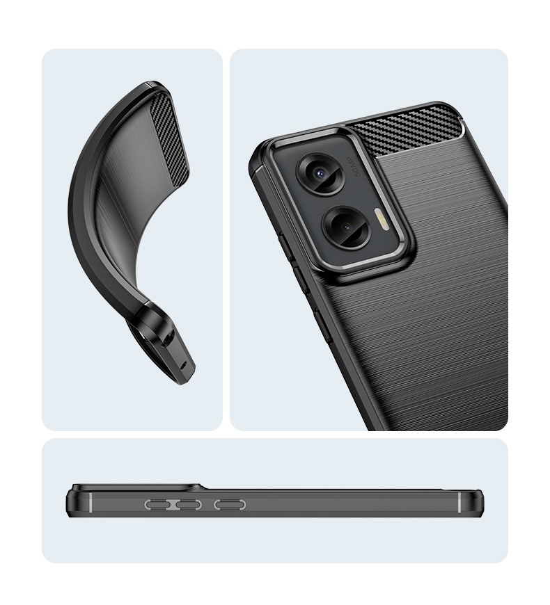 TechGlobe Suitable For MotoG Stylus 2024 Phone G24 MOTO G04 Brushed Anti-drop Protective Cover Soft TPU Case_voghion.com