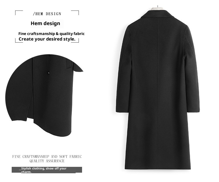 boy 2025 High-End 100% Double-Sided Premium Woolen Jacket Men's Over-Knee Wool Coat Wholesale_voghion.com