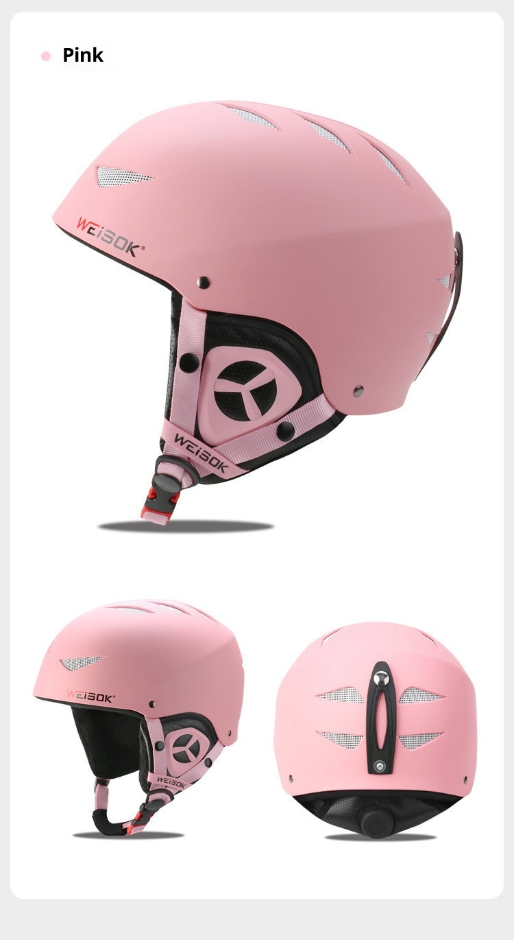 001 Neuer Erwachsenenhelm für Damen und Herren, professionelle Kappe mit integrierter Skibrille, komplettes Ski- und Snowboard-Set_voghion.com