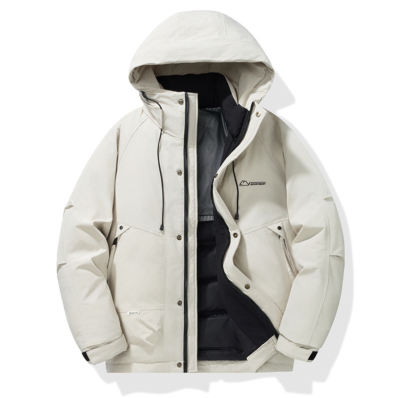 boy Cross-Border Winter Down Jacket Hooded Casual Versatile Fashion Workwear Men's Plus Size Windproof Warm Coat Men_voghion.com