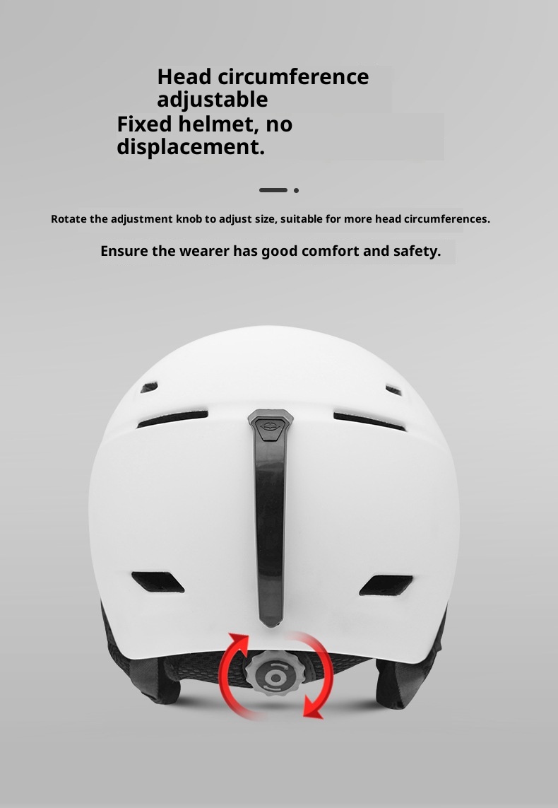 001 MOON Einteiliger Schutzhelm für Outdoor-Skibekleidung, Unisex, Profi-Skihelm_voghion.com