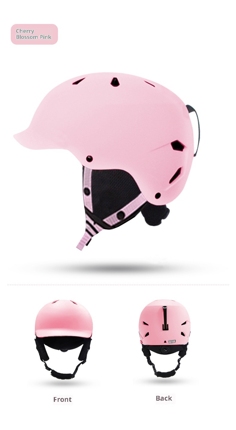 001 Phibee Elephat Ski Helmet Detachable For Childre Adults Outdoor Sports Equipmet Sigle Ad Double Board Ear_voghion.com