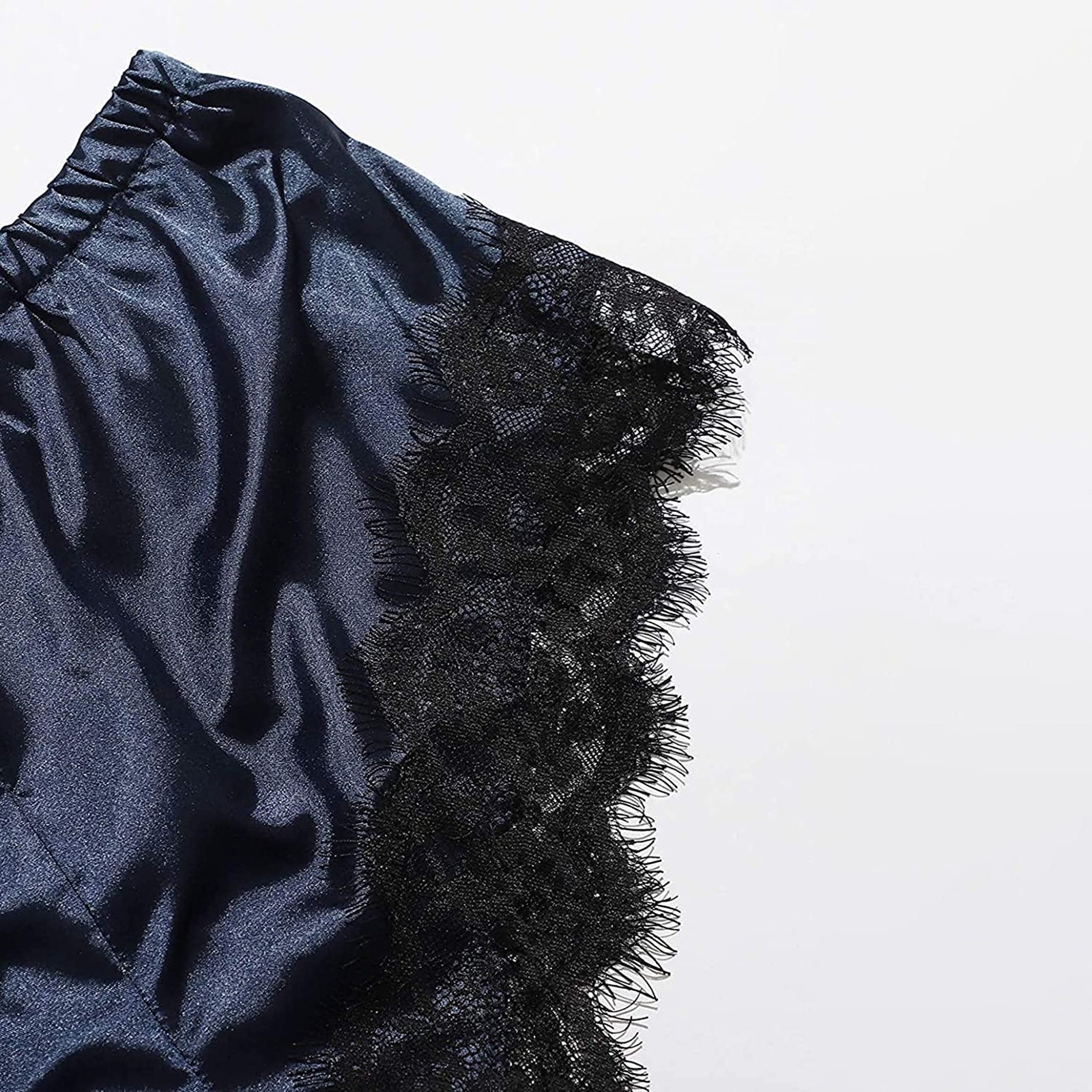 ChicShe European And American Cross-Border Trade Women's Pajamas Four-Piece Plus Size Nightgown Camisole Set Outerwear Homewear_voghion.com