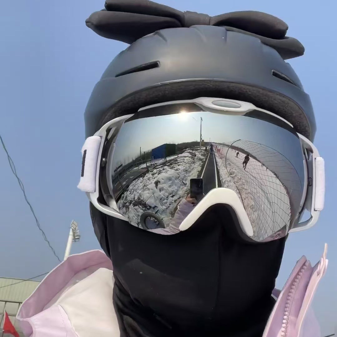 001 Herrenhelm Snowboarden/Skifahren, Professionelle Skiausrüstung, Schutzausrüstung für Damen, Warm und stoßfest, Neu_voghion.com