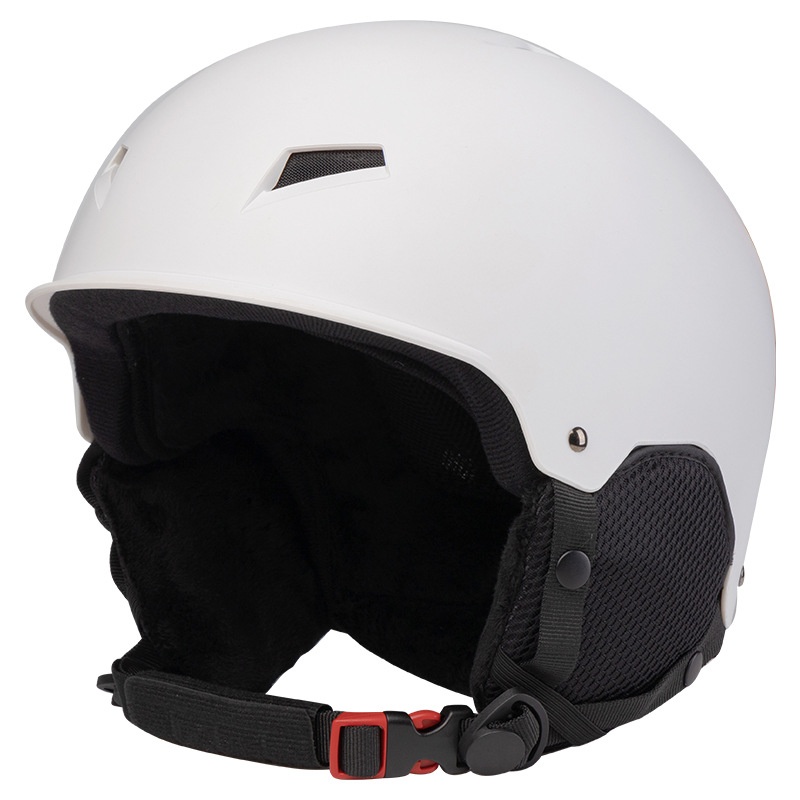 001 Neuer winddichter Skihelm mit Ohrenschutz, warm, für Erwachsene, Unisex, Snowboard- und Fahrradhelm, Winterhelm_voghion.com