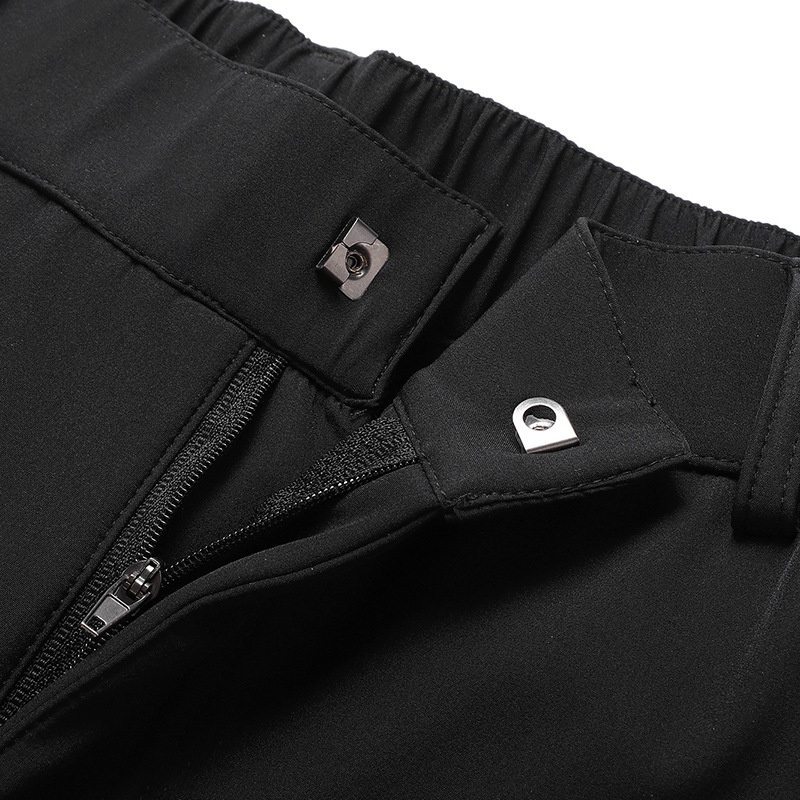 001 Męskie spodnie typu softshell na lato, jesień, zimę, sporty na świeżym powietrzu, piesze wycieczki, długie, luźne, duże rozmiary, codzienne, oddychające, całoroczne_voghion.com