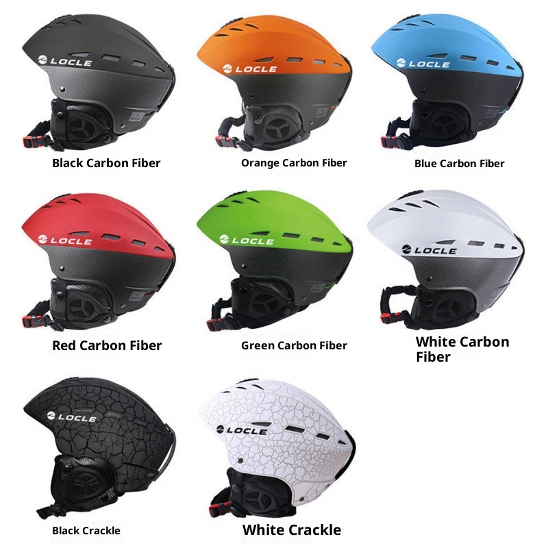 001 Neuer professioneller Ski- und Snowboardhelm für Erwachsene, Kinder und Jugendliche: Schutzausrüstung, warmer integrierter Schneehelm_voghion.com