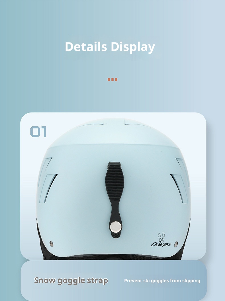 001 Leichter, warmer und winddichter Unisex-Skihelm für Erwachsene, geeignet für Outdoor-Aktivitäten wie Radfahren, Motorradfahren und mehr. Geeignet für E-Bikes und Motorräder._voghion.com