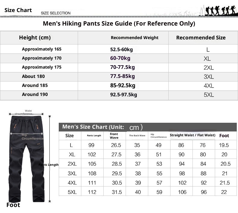 Calças compridas grossas, impermeáveis e à prova de vento, com forro de lã quente, ideais para homens no outono e inverno, para caminhadas e trekking._voghion.com