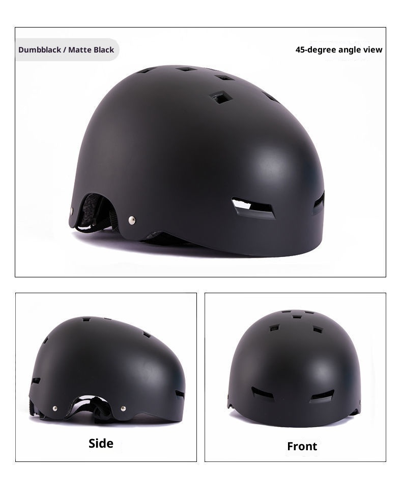 001 Elektroroller Unisex Drift Skateboard Street Dance Rollschuhhelm Erwachsene Ski- und Reitkappe_voghion.com