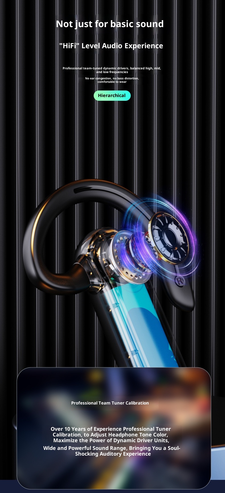 3c New OWS Bluetooth Headphones Bone Conduction Wireless Open Ear Running Noise Cancelling Stereo_voghion.com