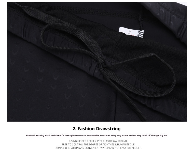 001 001 Men's And Set Adult Large Frame Electroplated Goggles Shark Skin Waterproof Swimming Trunks Package Wholesale_voghion.com