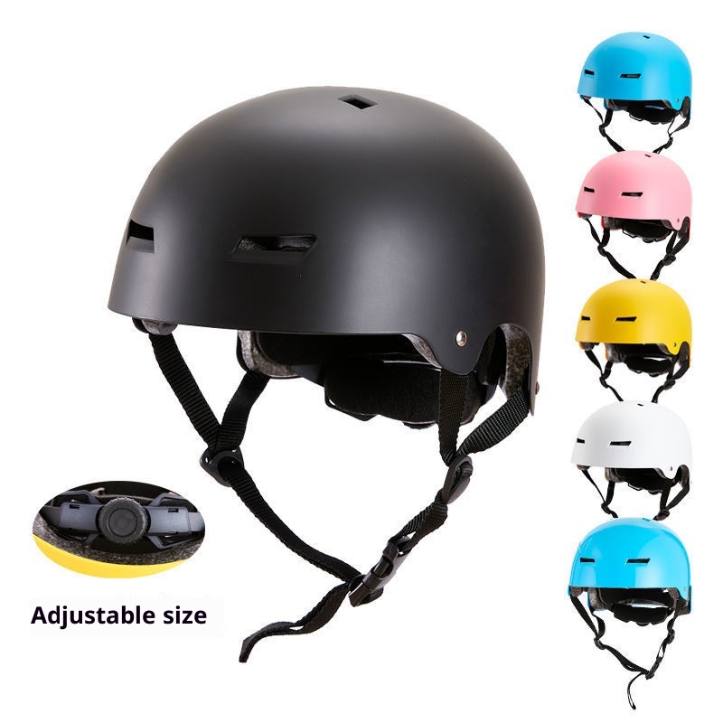 001 Elektroroller Unisex Drift Skateboard Street Dance Rollschuhhelm Erwachsene Ski- und Reitkappe_voghion.com