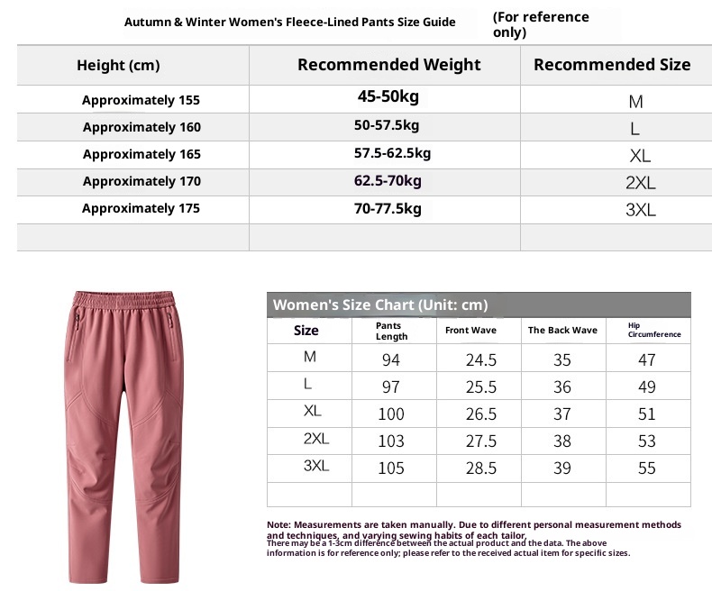 Calças compridas femininas grossas e quentes para atividades ao ar livre, com aquecimento de grafeno, ideais para o inverno. Tamanhos grandes para homens. Forro de lã impermeável._voghion.com