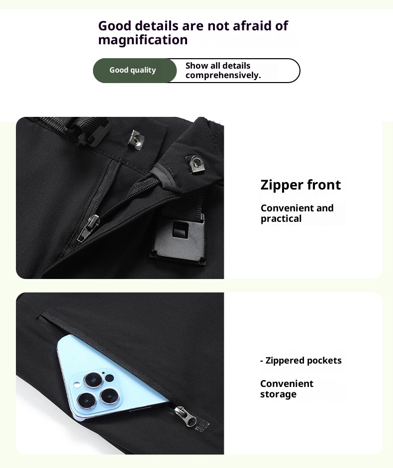 001 Cross-border Long Men And Women Quick-dry Casual Outdoor Versatile Loose Hiking Sports Waterproof Straight Pants_voghion.com