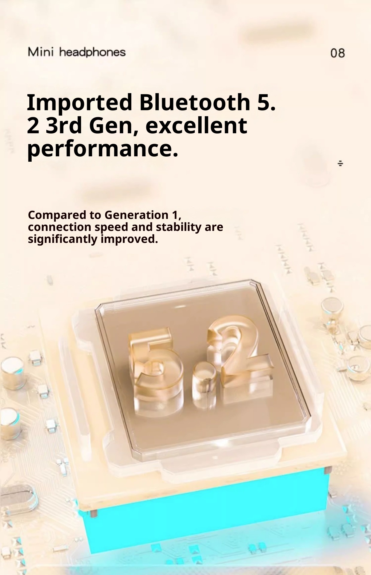 3c Grenzüberschreitender Direktverkauf ab Werk Por4SS Kleine Mini-Bluetooth-Kopfhörer Kompakt Kabellos Unsichtbar Zum Schlafen Tragen Nein_voghion.com